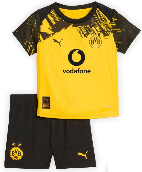 Kit infantil I Borussia Dortmund 2025 2026 Puma oficial 